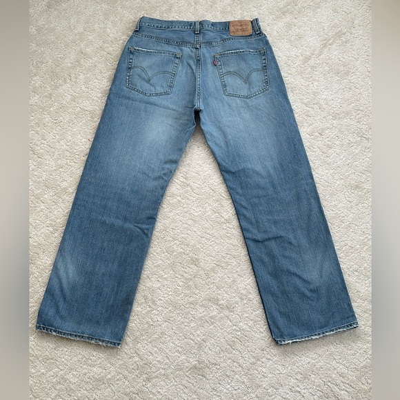 Vintage Levi’s Faded Baggy Bootcut Jeans Light Rigid Straight - Picture 13 of 13
